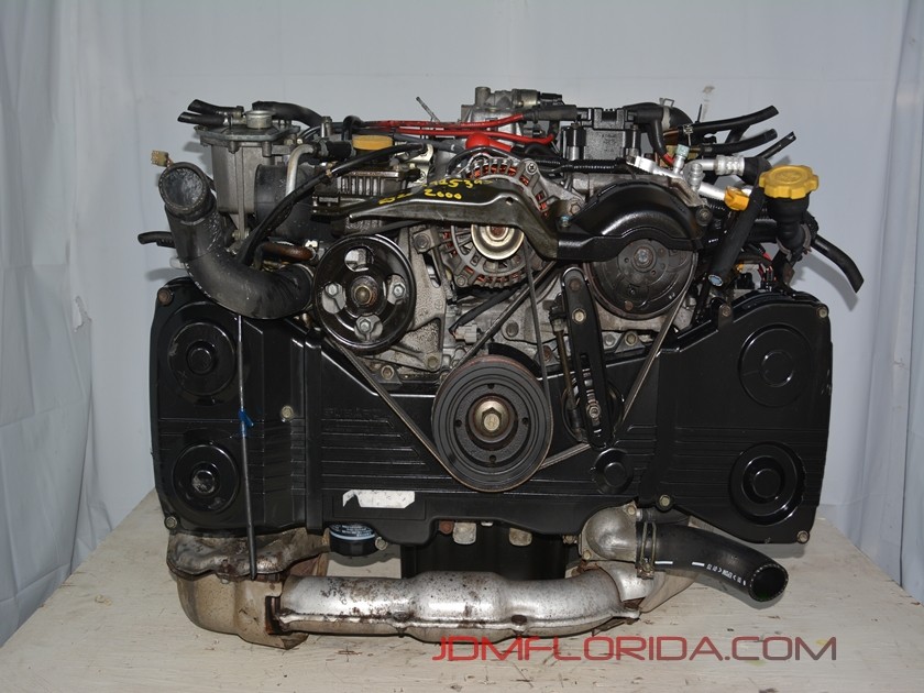 JDM 2002-2005 IMPREZA WRX 2.0L DOHC TURBO NON AVCS EJ205 ENGINE ONLY ( CABLE.THROTTLE TYPE )