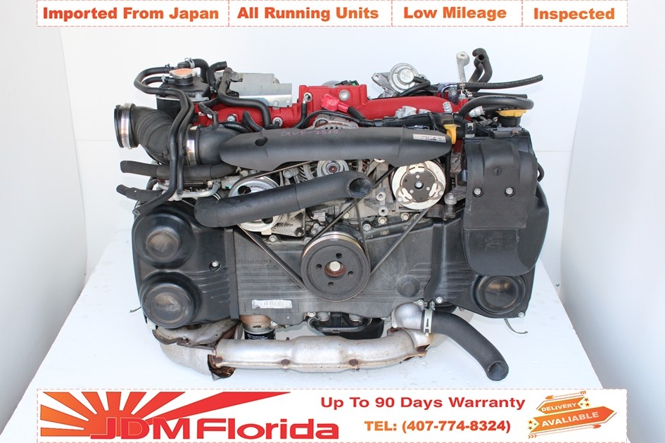 JDM 2008-2014 SUBARU IMPREZA WRX STI 2.5L TURBO ENGINE ONLY ( EJ25 )